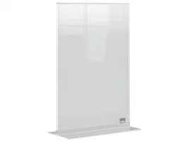 Nobo Portapóster de Sobremesa Acrílico Transparente DIN A5 (2 Unidades)