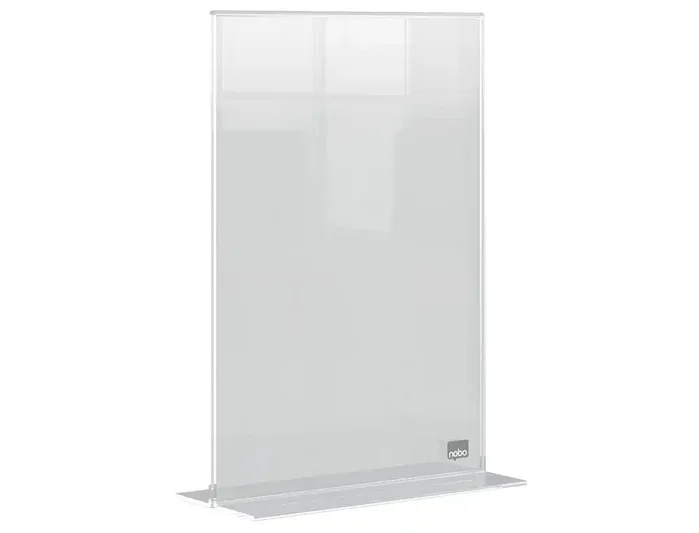 Nobo Portapóster de Sobremesa Acrílico Transparente DIN A5 (2 Unidades) Nobo Portapóster de Sobremesa Acrílico Transparente DIN A5 (2 Unidades)