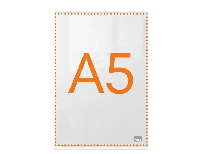Nobo Portapóster de Sobremesa Acrílico Transparente DIN A5 (2 Unidades) Nobo Portapóster de Sobremesa Acrílico Transparente DIN A5 (2 Unidades)
