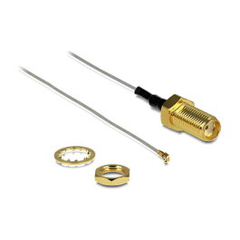 DeLOCK 88814 Cable de antena coaxial MHF IV y HSC MXHP32 de 2 m