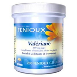 FENIOUX Valeriana 270Mg 200Cap Promueve la Relajación y el Sueño