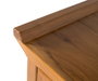 GINER Y COLOMER Mueble TV de Madera de Teca Maciza con 2 Puertas y 2 Cajones, 180 cm x 38 cm x 60 cm, Color Miel Claro