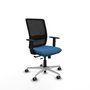 PIQUERAS Y CRESPO Silla de oficina Haches Azul claro y Negro