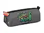 Safta Bolso Escolar Portatodo Minecraft Grafitti con Una Cremallera, Dimensiones 80 x 70 x 210 mm