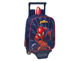 Mochila Escolar Spider-Man Azul 22 x 27 x 10 cm