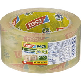 Tesa Tesapack Eco & Strong 50 mm x 66 m transparente