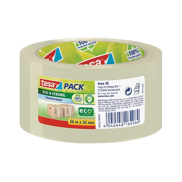 Tesa Tesapack Eco & Strong 50 mm x 66 m transparente Tesa Tesapack Eco & Strong 50 mm x 66 m transparente