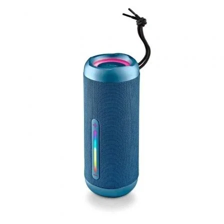 Ngs Altavoz Portátil Bluetooth 30W con Luces RGB IP67 Color Azul