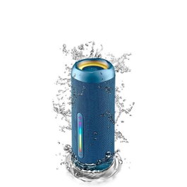 NGS Roller Furia 2 Altavoz Bluetooth 30W Azul con Luces RGB