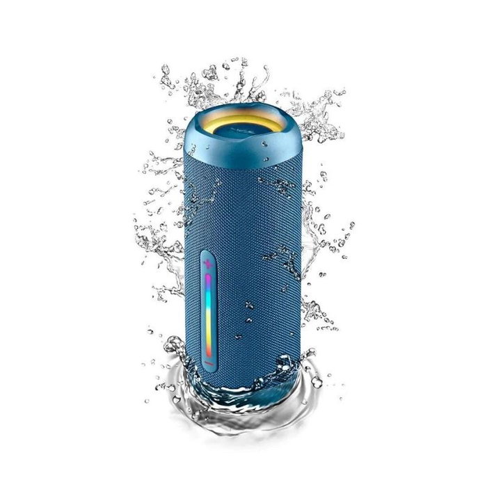 NGS Roller Furia 2 Altavoz Bluetooth 30W Azul con Luces RGB