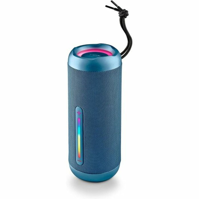 NGS Roller Furia 2 Altavoz Bluetooth 30W Azul con Luces RGB