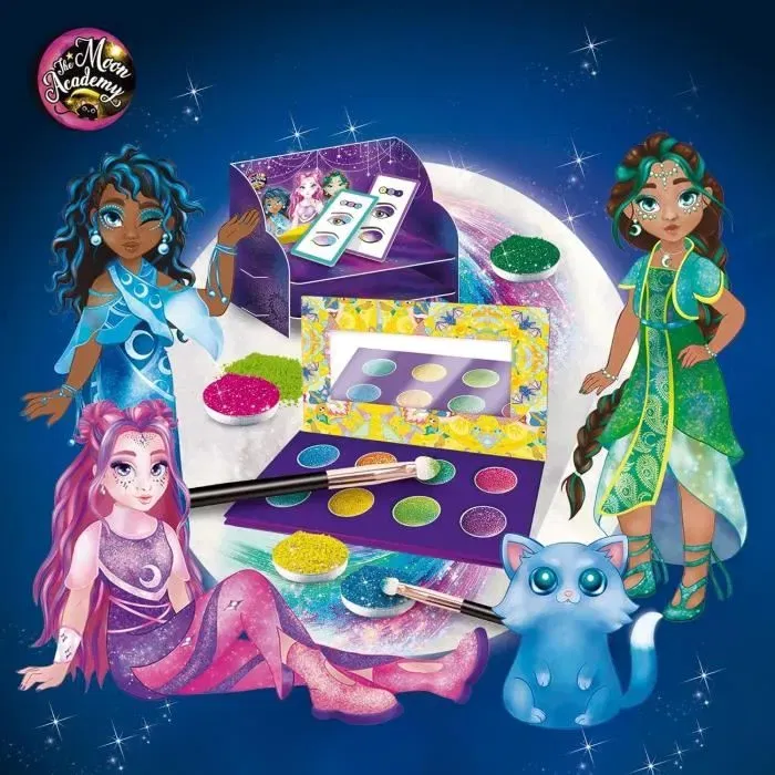 Lisciani Giochi Sombras de ojos Kit de Ocio Creativo THE MOON ACADEMY LIS8008324110650
