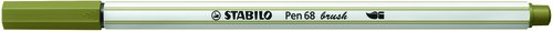 STABILO Pen 68 Brush Verde Musgo (Set de 10) STABILO Pen 68 Brush Verde Musgo (Set de 10)