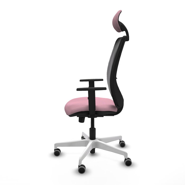 PIQUERAS Y CRESPO Silla de oficina Zulema Rosa con mecanismo Sincro PIQUERAS Y CRESPO Silla de oficina Zulema Rosa con mecanismo Sincro