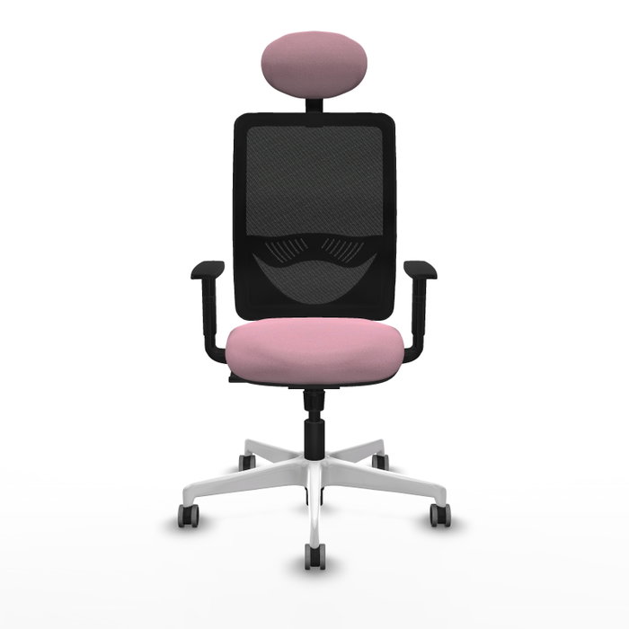 PIQUERAS Y CRESPO Silla de oficina Zulema Rosa con mecanismo Sincro PIQUERAS Y CRESPO Silla de oficina Zulema Rosa con mecanismo Sincro