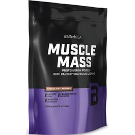 BIOTECHUSA Muscle Mass Batido de Proteínas Sabor Fresa - 1000G