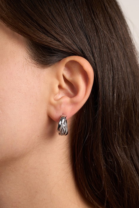 Heliophilia Silver ELKGC68363 Pendientes de Plata para Mujer, Elegantes y Duraderos, Color Plateado Heliophilia Silver ELKGC68363 Pendientes de Plata para Mujer, Elegantes y Duraderos, Color Plateado