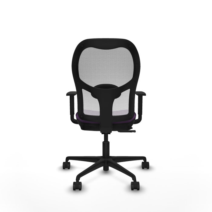 PIQUERAS Y CRESPO Silla de oficina Jorquera Morado/Blanco con mecanismo Sincro/Traslack PIQUERAS Y CRESPO Silla de oficina Jorquera Morado/Blanco con mecanismo Sincro/Traslack