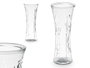 Giftdecor Jarrón de Vidrio Clásico Grande Transparente 12x28x12 cm (Set de 6)