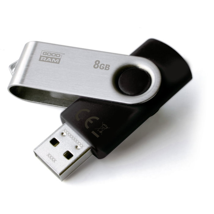 GOODRAM Pendrive 8GB USB 2.0 Negro GOODRAM Pendrive 8GB USB 2.0 Negro