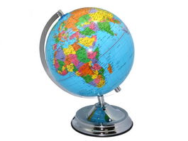 Poessa Esfera Terrestre 25 cm Azul 318457