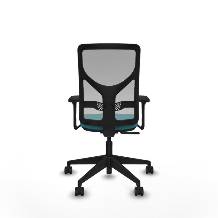 PIQUERAS Y CRESPO Silla de oficina Motilla con mecanismo Sincro, Turquesa y Gris PIQUERAS Y CRESPO Silla de oficina Motilla con mecanismo Sincro, Turquesa y Gris