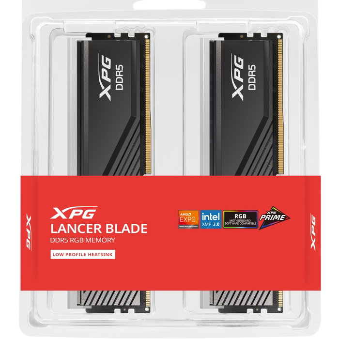 ADATA Lancer Blade RGB 48 GB (2x 24 GB) DIMM 6000 DDR5 ADATA Lancer Blade RGB 48 GB (2x 24 GB) DIMM 6000 DDR5