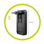 Mobile Origin 65W GaN Slim Cargador Dual USB-C y USB-A Negro