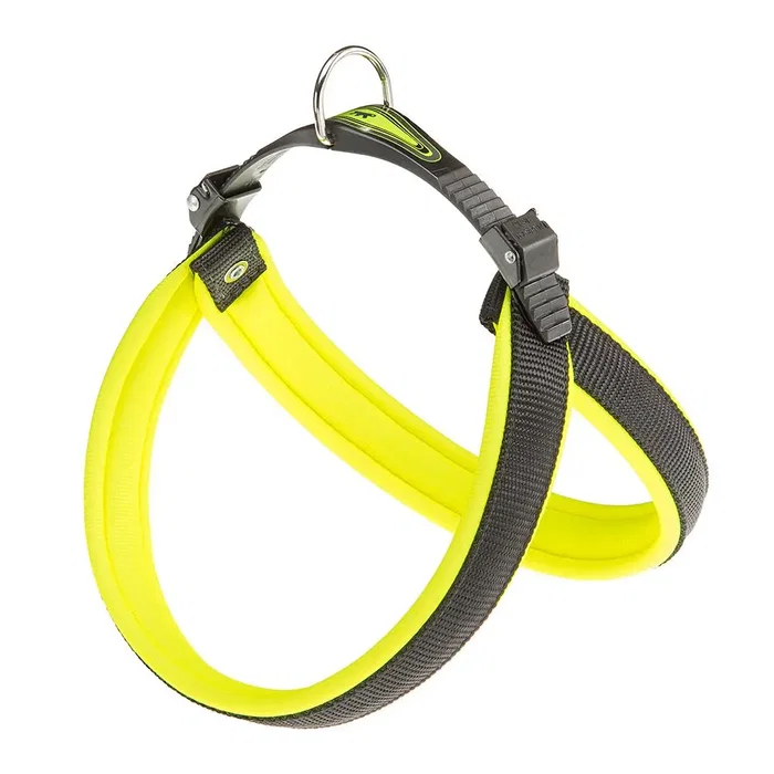 Ferplast Arnés Agila Fluo 6 Amarillo para Perro Talla 4 (57-65 cm, 25 mm) Ferplast Arnés Agila Fluo 6 Amarillo para Perro Talla 4 (57-65 cm, 25 mm)