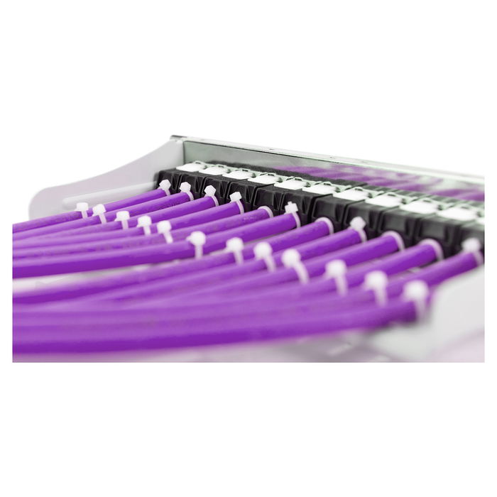 Digitus Cat6 F/UTP Cable de Instalación de Red, Par Trenzado, 305m, Violeta, LSZH