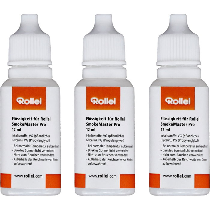 Rollei Smoke liquid 3er Set Rollei Smoke liquid 3er Set