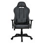 Arozzi Silla Gaming Torretta 2023, Asiento y Respaldo Acolchado en Tela Gris Oscuro, Ajustable 0-165 grados, Soporta 120 kg, para 155-185 cm de Altura
