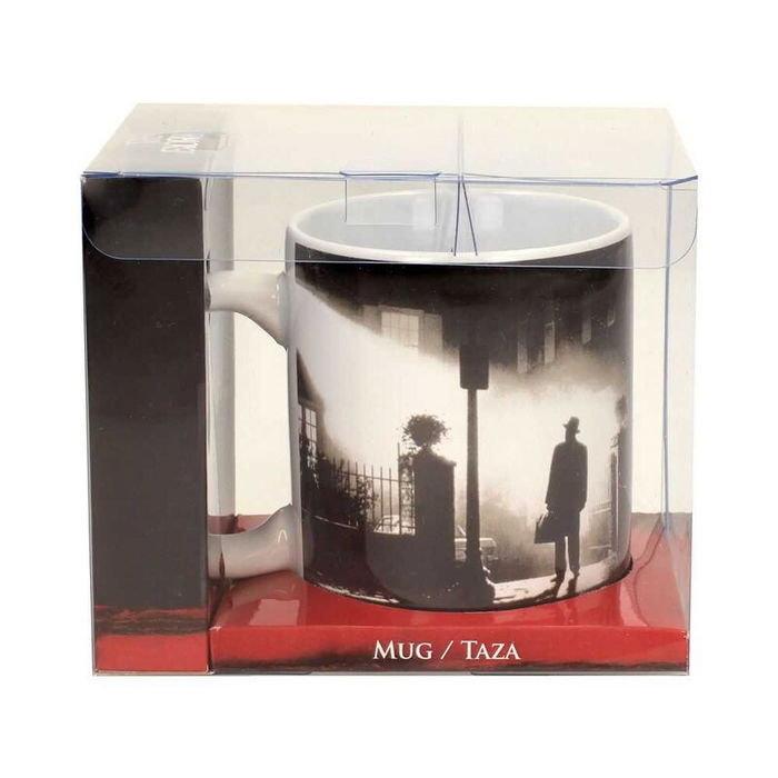 SD Toys Taza de Cerámica Coleccionable El Exorcista con Póster Oficial - Película de Terror, Apta para Microondas, 300ml