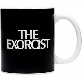 SD Toys Taza de Cerámica Coleccionable El Exorcista con Póster Oficial - Película de Terror, Apta para Microondas, 300ml