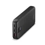 Hama 00201719 Power Bank Externo 20000 mAh Antracita con Carga Rápida PD y QC 3.0, 2x USB-C + 1x USB-A, 20W, Pantalla LED