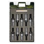 Omp Juego de 20 Tornillos con Protector de Aluminio M12x1.25 Negro/Plata
