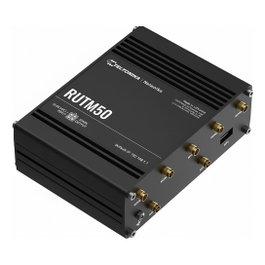 Teltonika RUTM50 Router 5G Industrial WiFi 5 Doble Banda Negro