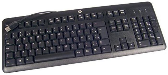 HP Teclado USB Negro para Bélgica, Diseño Resistente a Salpicaduras, 20 Millones de Pulsaciones, Modelo para Empresas HP Teclado USB Negro para Bélgica, Diseño Resistente a Salpicaduras, 20 Millones de Pulsaciones, Modelo para Empresas