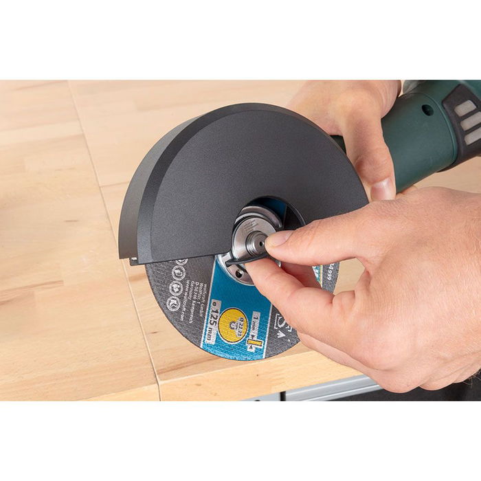 Wolfcraft Tuerca de Fijación Rápida para Amoladora Angular M14 Ø 45 mm