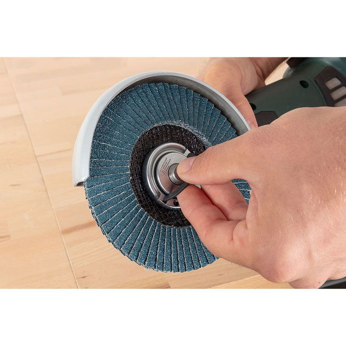 Wolfcraft Tuerca de Fijación Rápida para Amoladora Angular M14 Ø 45 mm