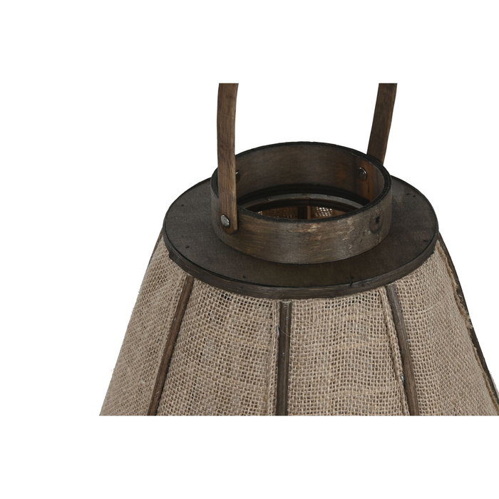 DKD Home Decor Portavelas de Yute y Bambú Natural 41,5x41,5x72 cm DKD Home Decor Portavelas de Yute y Bambú Natural 41,5x41,5x72 cm