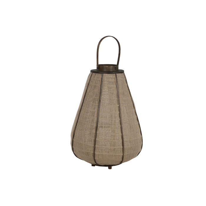 DKD Home Decor Portavelas de Yute y Bambú Natural 41,5x41,5x72 cm DKD Home Decor Portavelas de Yute y Bambú Natural 41,5x41,5x72 cm