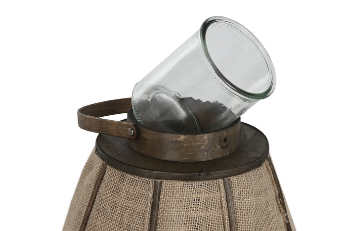 DKD Home Decor Portavela Oriental Natural Yute Bambú 41.5 x 72 x 41.5 cm DKD Home Decor Portavela Oriental Natural Yute Bambú 41.5 x 72 x 41.5 cm