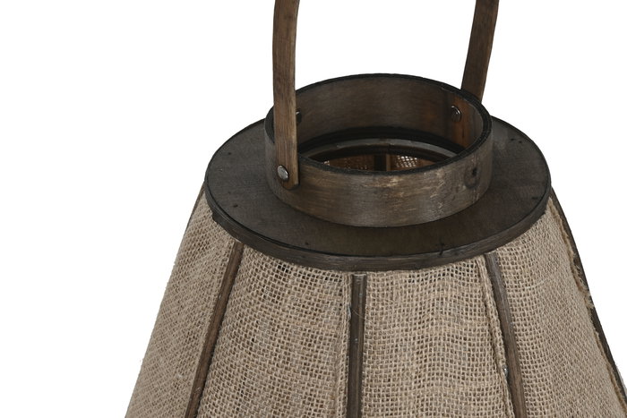 DKD Home Decor Portavela Oriental Natural Yute Bambú 41.5 x 72 x 41.5 cm DKD Home Decor Portavela Oriental Natural Yute Bambú 41.5 x 72 x 41.5 cm