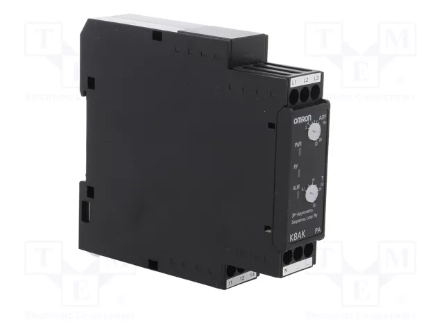 OMRON K8AK-PA Relé de monitorización de tensión trifásica SPDT OMRON K8AK-PA Relé de monitorización de tensión trifásica SPDT