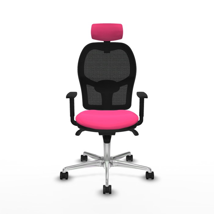 PIQUERAS Y CRESPO Silla de oficina Jorquera Rosa y Negro PIQUERAS Y CRESPO Silla de oficina Jorquera Rosa y Negro