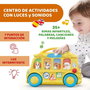 Chicco Autobús Interactivo con Luces y Sonidos, Bilingüe (Español/Cingalés), 27.5x25x13.5 cm, Modelos Surtidos