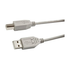 Synergy21 Cable USB A a USB B S215188 de 5 m, Gris
