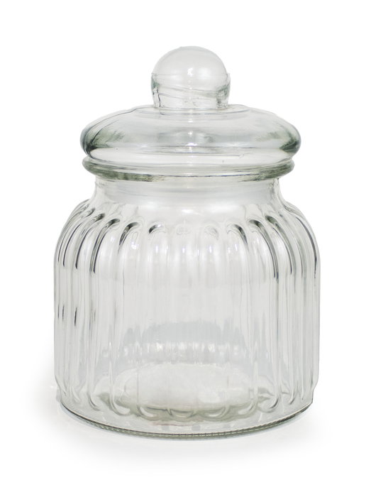 La Mediterranea Tarro Vidrio Cuisine 1500 ml 14 x 14 x 20 cm (8 Unidades)