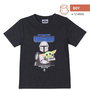 Camiseta de Manga Corta Infantil The Mandalorian Negro 12 Años